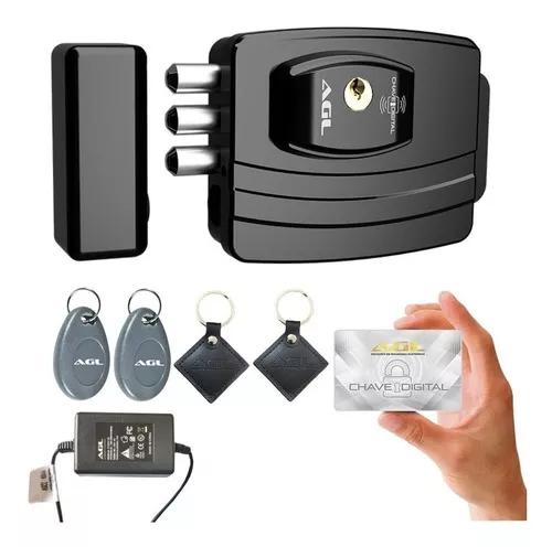 Fechadura Eletrônica Agl Smart Card Sensor Aproximação