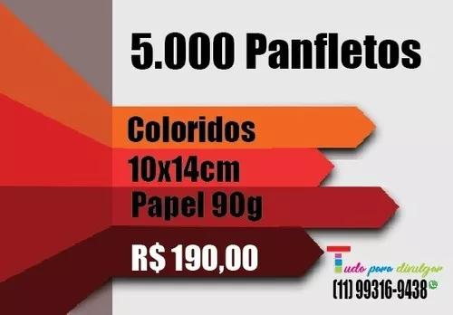 5000 Panfletos R$195,00