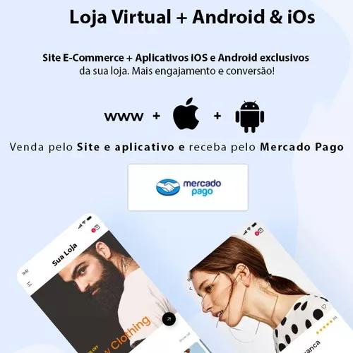 Loja Virtual + Android & Ios - Criação Site & Aplicativo