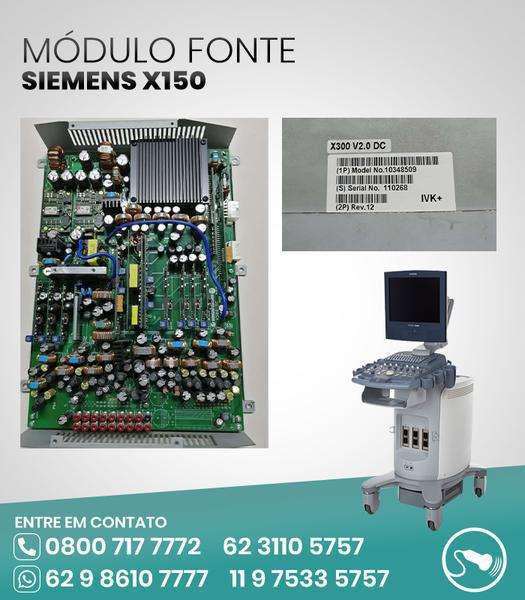 Placas e Manutenção Ultrassom Siemens X150 - X300