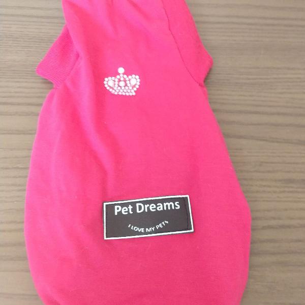 Roupinha para gata Rosa