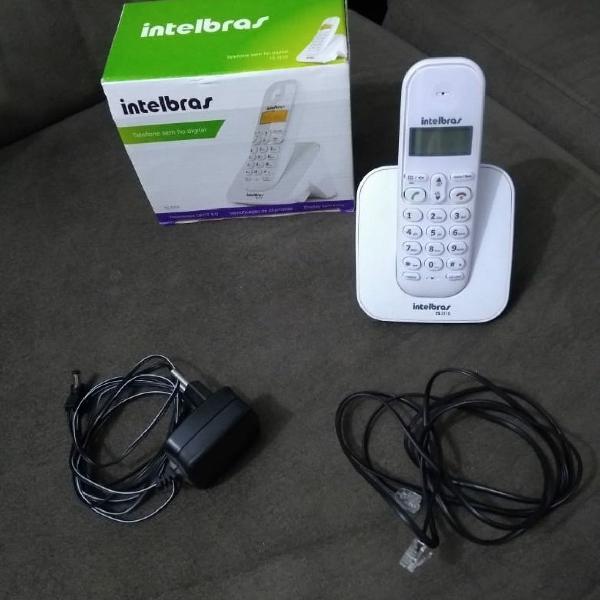 Telefone Intelbras branco (Sem fio) TS 3110 Tecnologia DECT