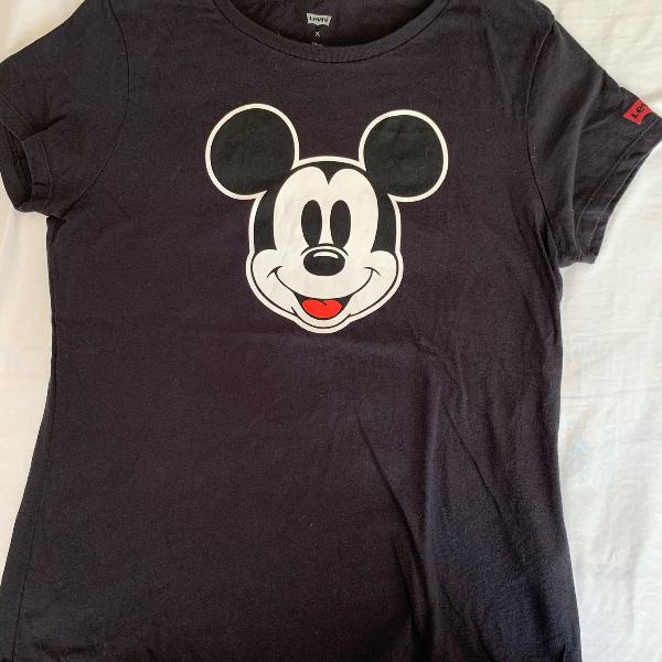 baby look levis, mickey 90 anos