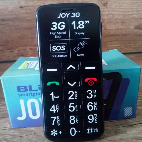celular blu joy 3g dual tela 1.8 -ideal para idosos