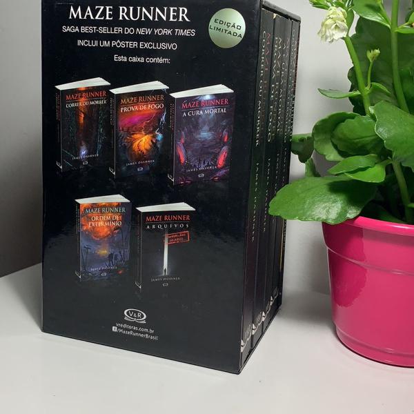 coleção saga maze runner completa