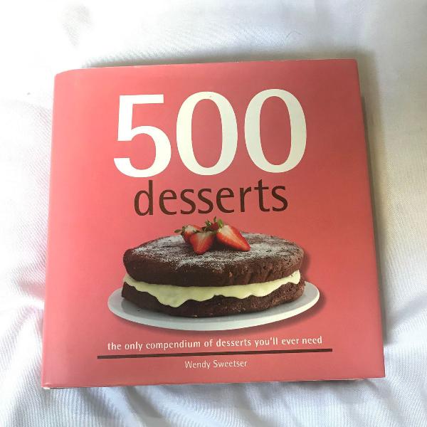 livro: 500 desserts