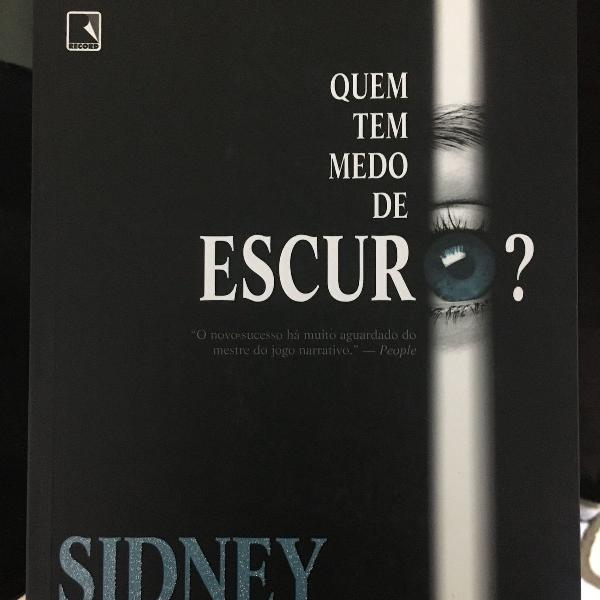 livro quem tem medo do escuro?