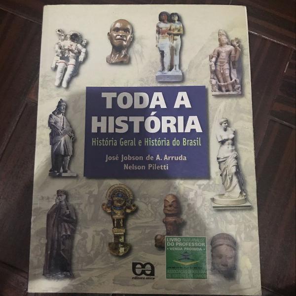 livro toda a história geral e do brasil