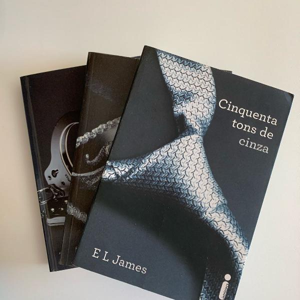 livros - cinquenta tons de cinza