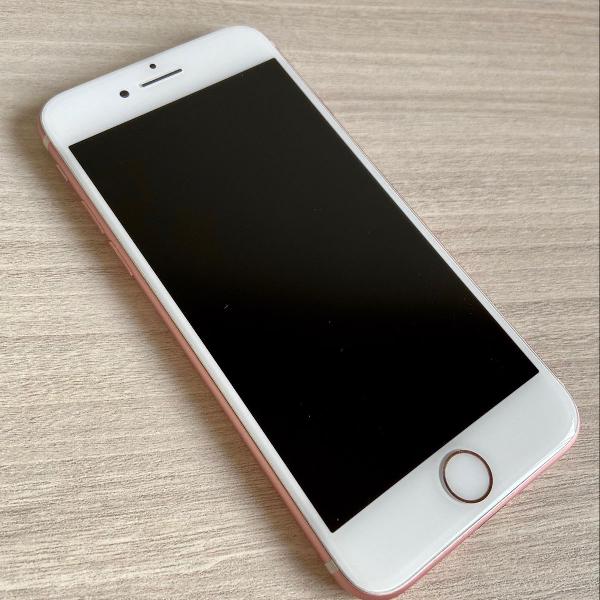 semi-novo impecável iphone 7 128gb rose