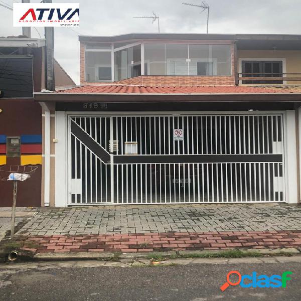 LINDO SOBRADO- JD. SATÉLITE- 4 DORM, SUITE, RICO EM