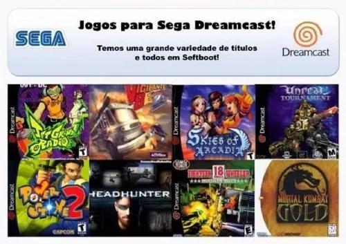 25 Jogos Para Dreamcast Novos E Testados A Sua Escolha