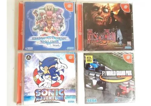 4 Jogos Originais Sega Dreamcast Frete Gratis 12x S