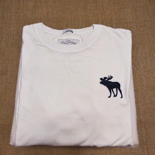 Camiseta Abercrombie Original Branca G