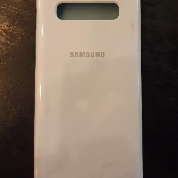 Capa Clear View Samsung Galaxy S10+ Branca