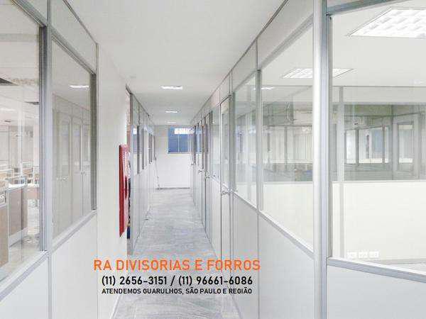 Divisoria em Guarulhos-sp Eucatex Drywall Forro Isopor Pvc
