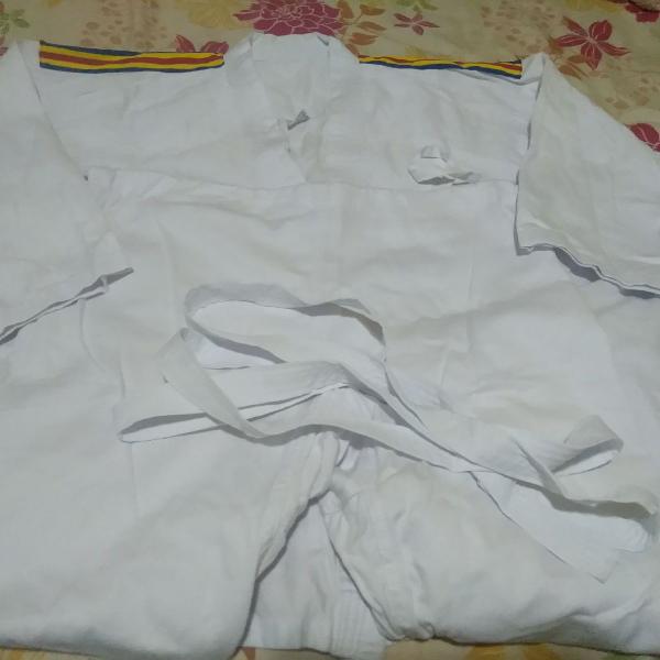 Kimono Judô branco Shihan A1 - (produto oficial da CBJ)