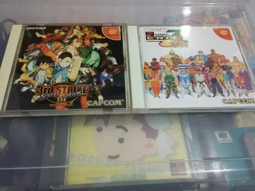 Lote Street Fighter Original - Sega Dreamcast