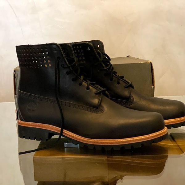 bota timberland 6n prem perf collar preta