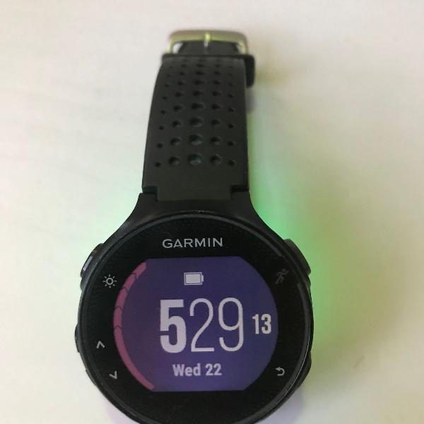 garmin forerunner 235 na caixa com nota fiscal - bom estado