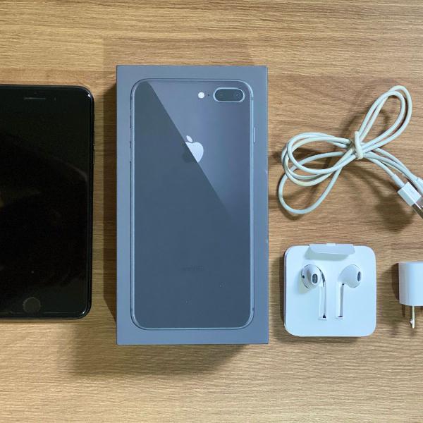iphone 8 plus 64gb - space gray - apple