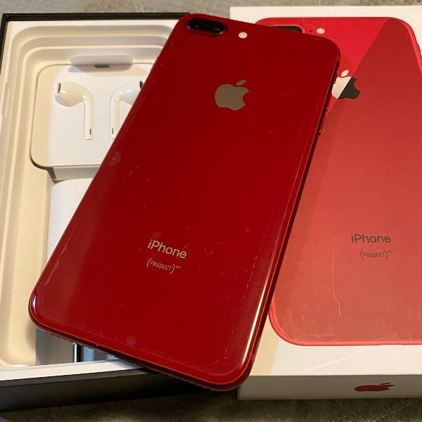 iphone 8plus 64gb vermelho sensacional