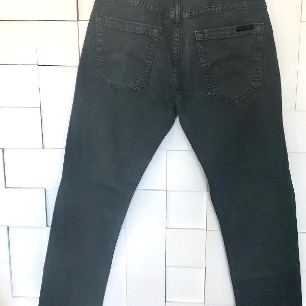 jeans armani exchange preto com elastano