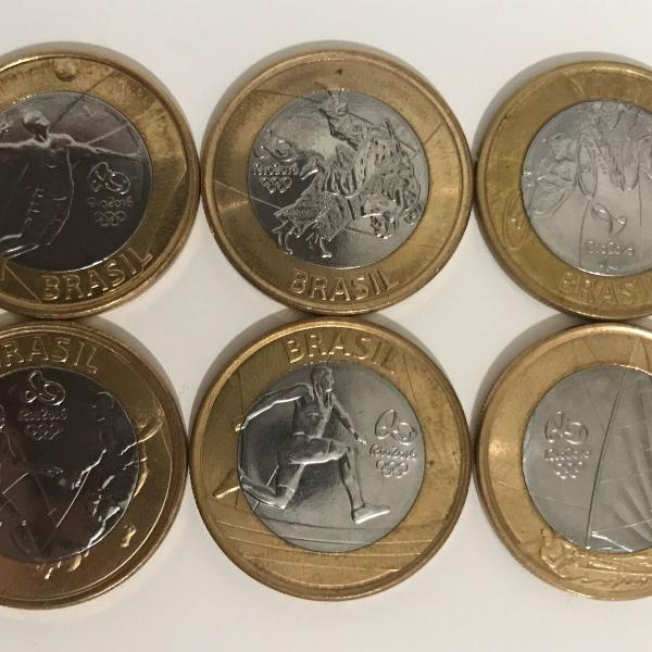 moedas coleção rio 2016