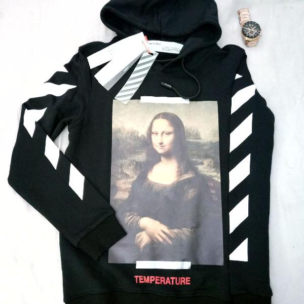 moletom off white monalisa