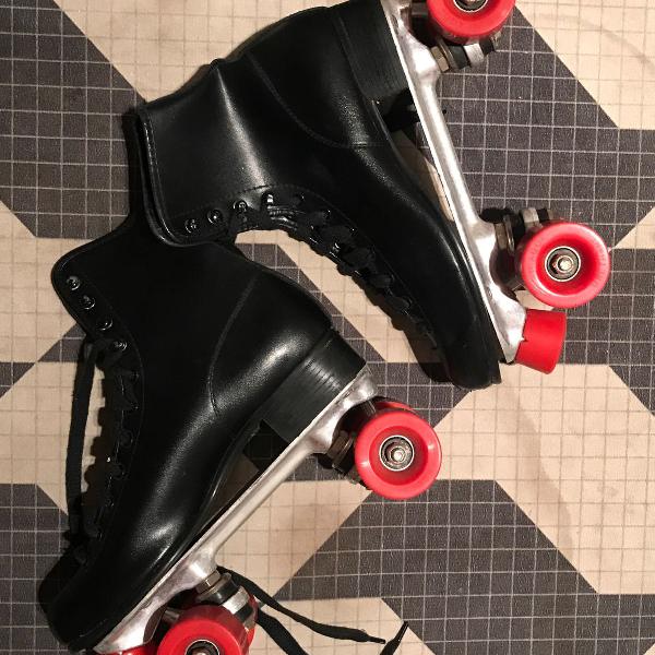patins chicago tradicional preto