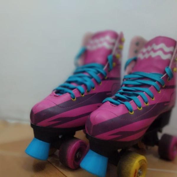 patins de quatro rodas roller