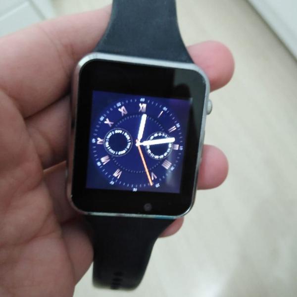 relógio inteligente smartwatch bluetooth novo android a1