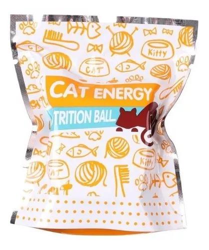 2x Snack Gato Energy Ball Catnipe Alivia Stress Do Gato