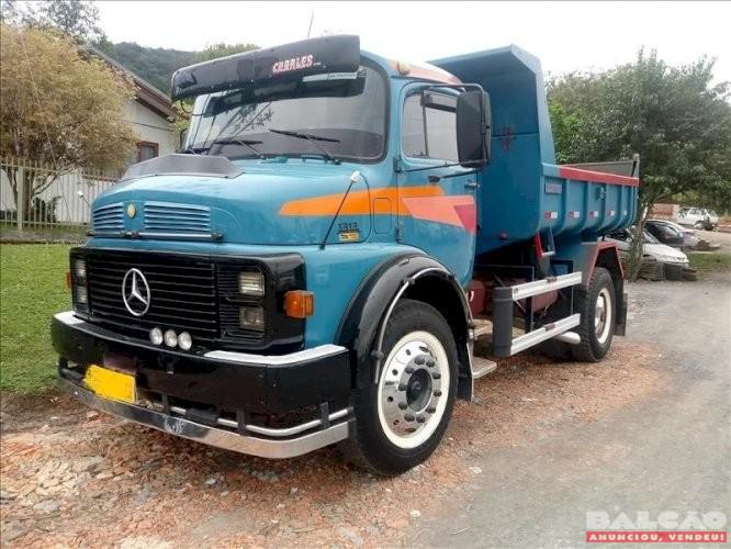 Caminhão Mercedes Bens 1313 Turbo Ano 1980 revisado pneus