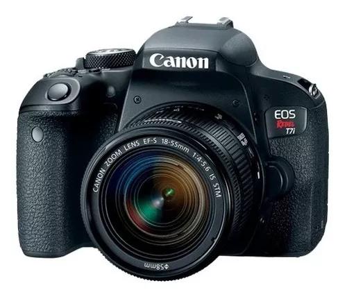 Câmera Canon Rebel T7i Kit 18-55mm Is Stm Com Garantia 1