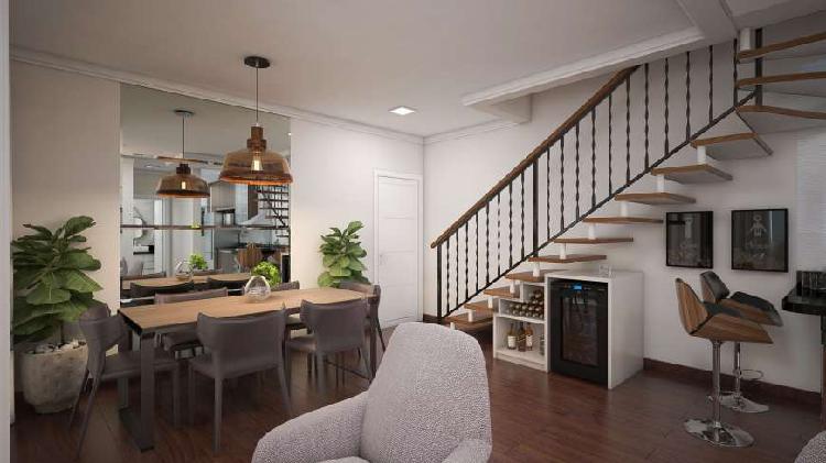 Cobertura Duplex com 118m²