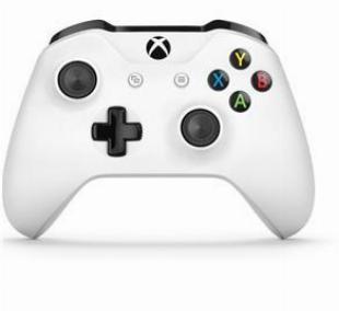 Controle Sem Fio para Xbox One A Pilha (2XAA) - Branco