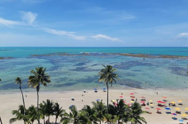 Excelente Quarto/Sala à Beira Mar de Maceió