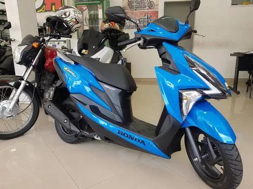 Honda Elite 125 2019 Azul 0km Documentada