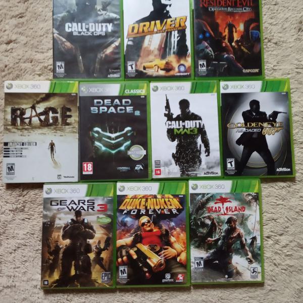 Jogos originais Xbox 360