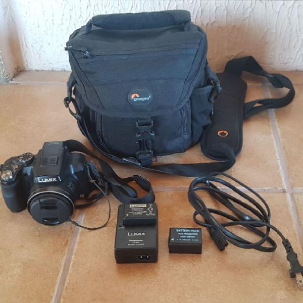 Kit COMPLETO câmera Lumix Panasonic semi profissinal