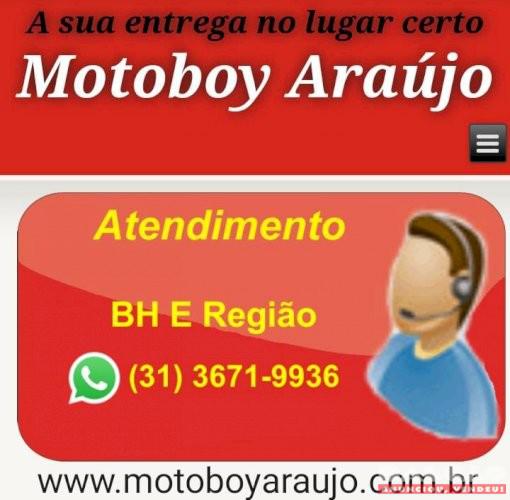Motoboy Araújo Serviço de Moto-Frete em BH e Região