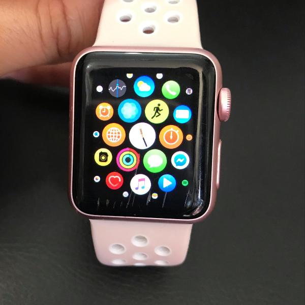 apple watch série 1 rose