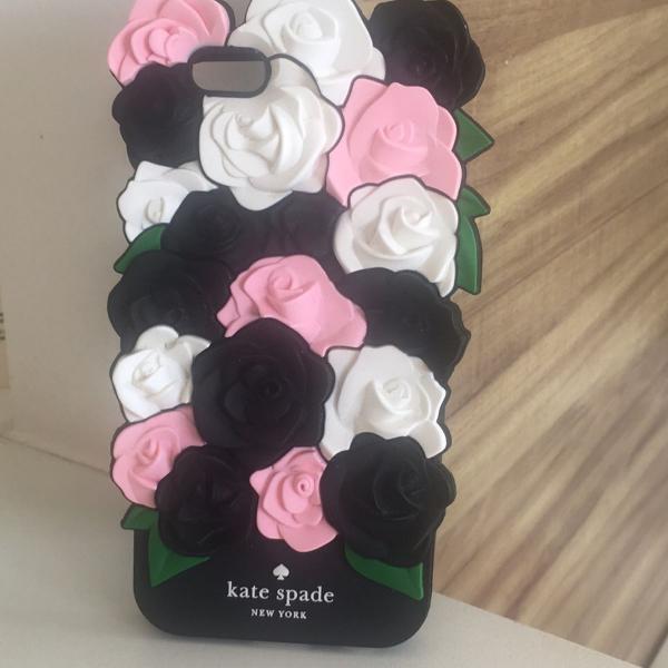 capinha iphone 6/6s kate spade