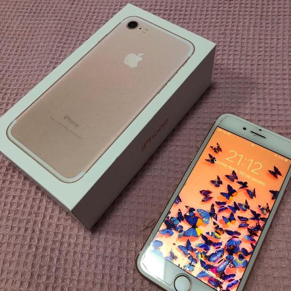 iphone 7 32gb ouro rosa rose gold apple