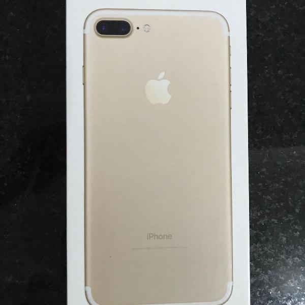 iphone 7 plus 32gb gold ***zerado***