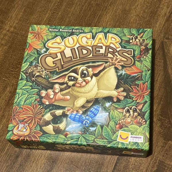 jogo tabuleiro - sugar gliders - funbox jogos