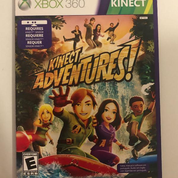 jogo xbox 360 kinect adventures