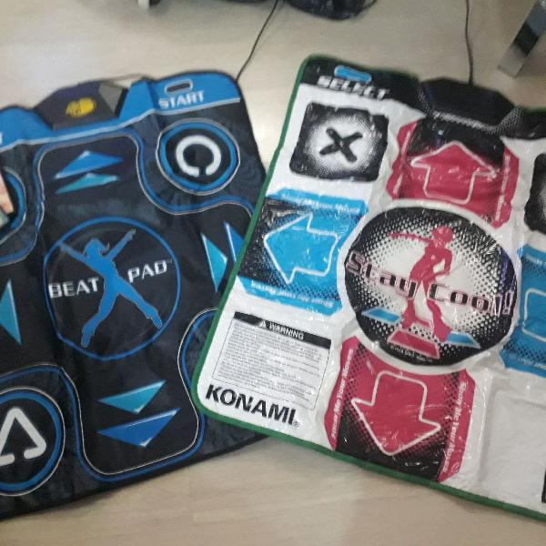 kit tapetes e jogos dance dance revolution