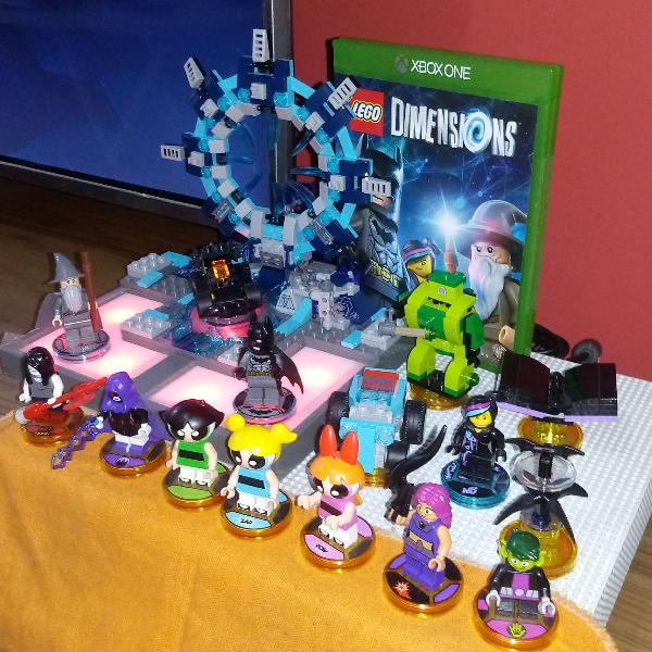 lego dimensions xbox one 15 bonecos